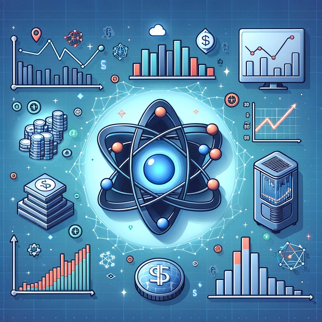 DALL·E 2024-05-30 00.05.01 - An illustration showing the application of quantum computing in optimizing financial portfolios. The image includes icons of a quantum computer, stock